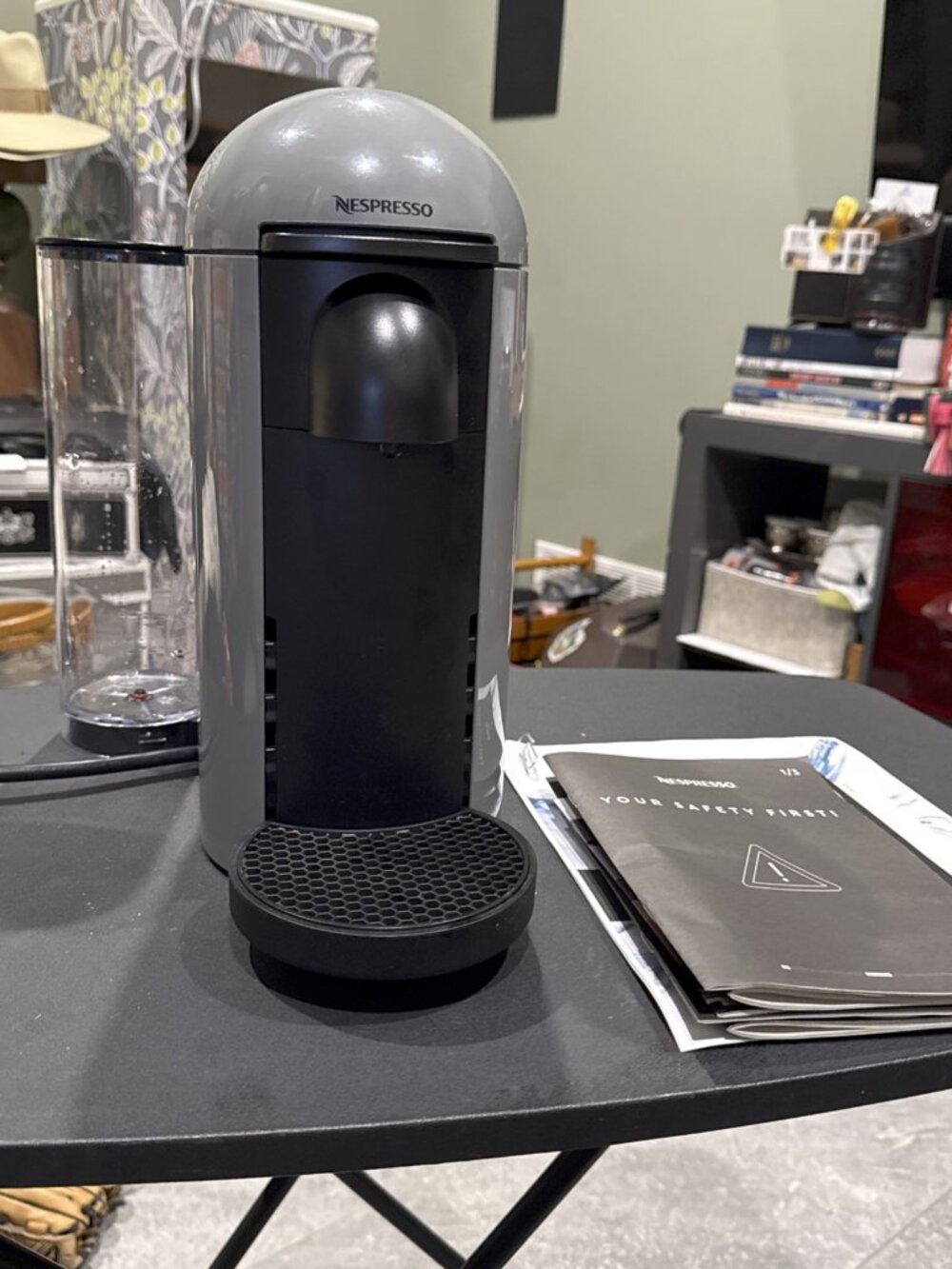 Nespresso VertuoPlus Coffee Espresso Machine Grey